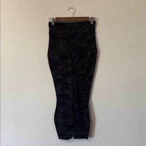 Lululemon Black Camo Leggings